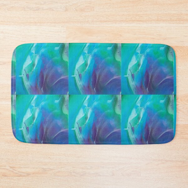 Item preview, Green Blue Purple  Whispy Abstract designed and sold by HighOrb.