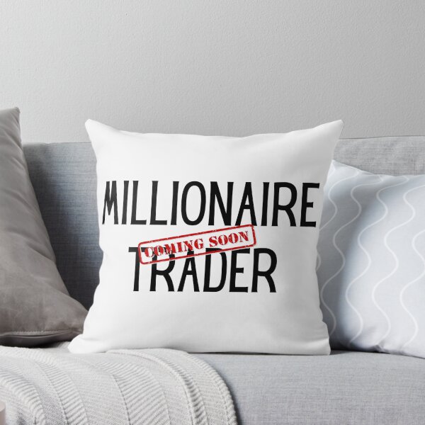 Item preview, Millionaire Trader Coming Soon designed and sold by ThoughtJumble.