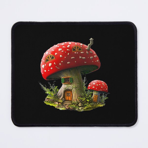Item preview, Mushroom Gnome Home House Fantasy Chimney Mushrooms designed and sold by MichaelZaloga.