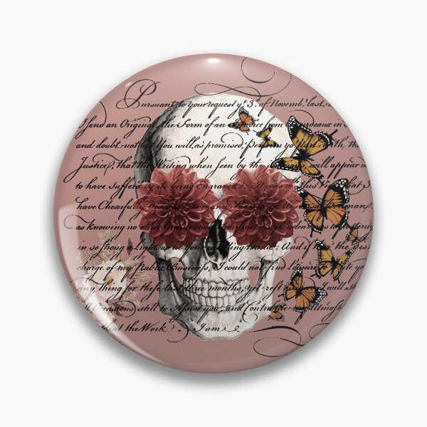 Item preview, Romantic Floral Skull designed and sold by Gothic Fantasy.