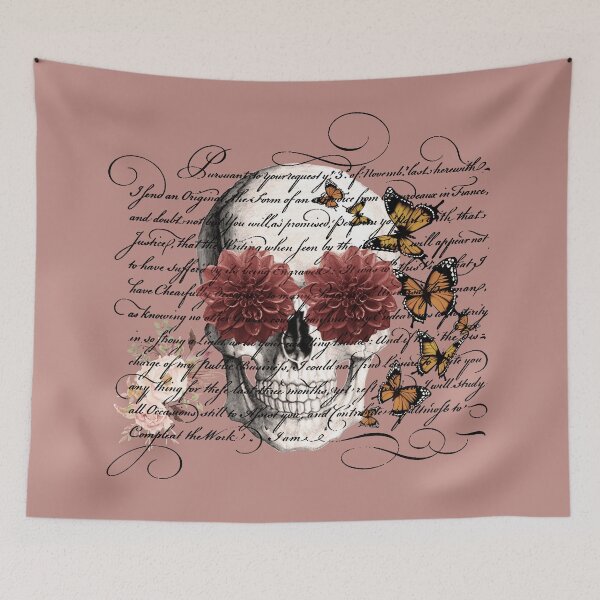 Item preview, Romantic Floral Skull designed and sold by Gothic Fantasy.