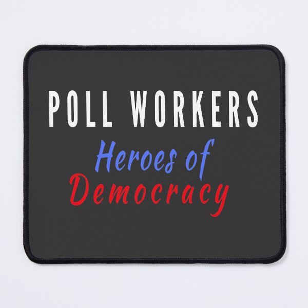 Item preview, Poll Workers-Heroes of Democracy-Georgia Election Workers designed and sold by Spiritualish.