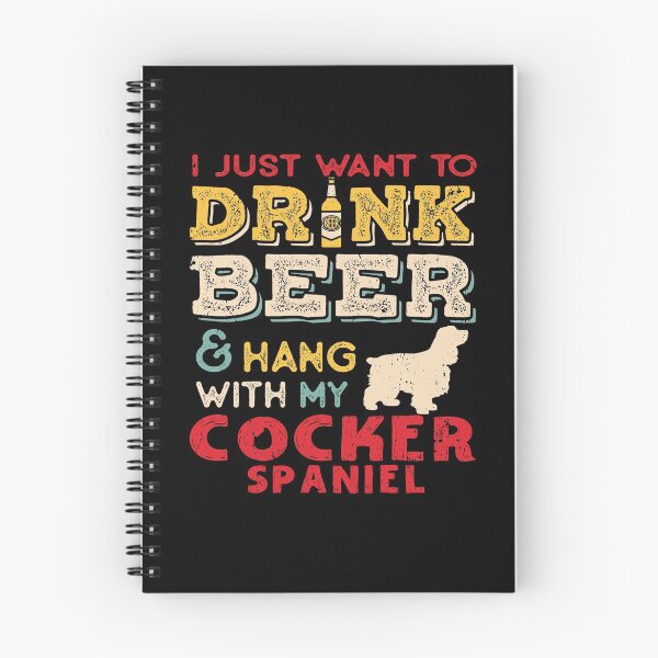 Item preview, Cocker Spaniel Dog Dad Beer Lover designed and sold by rafaeltto.