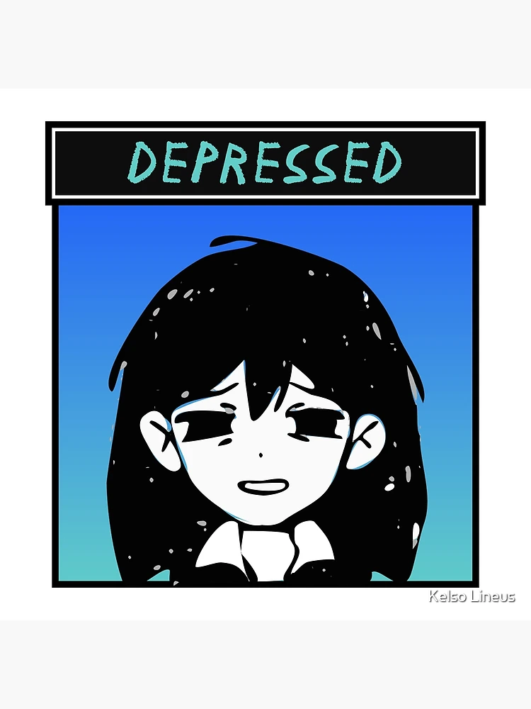 Mari's Manic Emotion from OMORI Art Board Print for Sale by Kelso Lineus