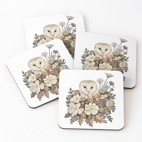 Item preview, Barn Owl designed and sold by gnarlyBones.