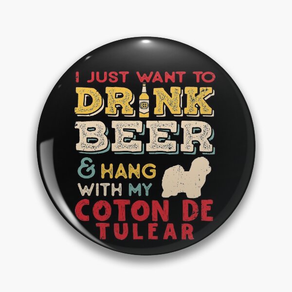 Item preview, Coton de Tulear Dog Dad Beer Lover designed and sold by rafaeltto.