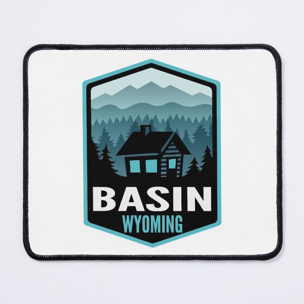 Item preview, Basin Wyoming Mountain Town Cabin designed and sold by HalpinDesign.