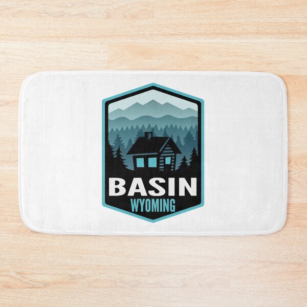 Item preview, Basin Wyoming Mountain Town Cabin designed and sold by HalpinDesign.