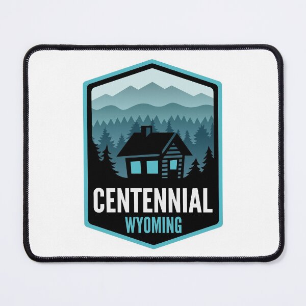 Item preview, Centennial Wyoming Mountain Town Cabin designed and sold by HalpinDesign.