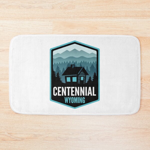 Item preview, Centennial Wyoming Mountain Town Cabin designed and sold by HalpinDesign.