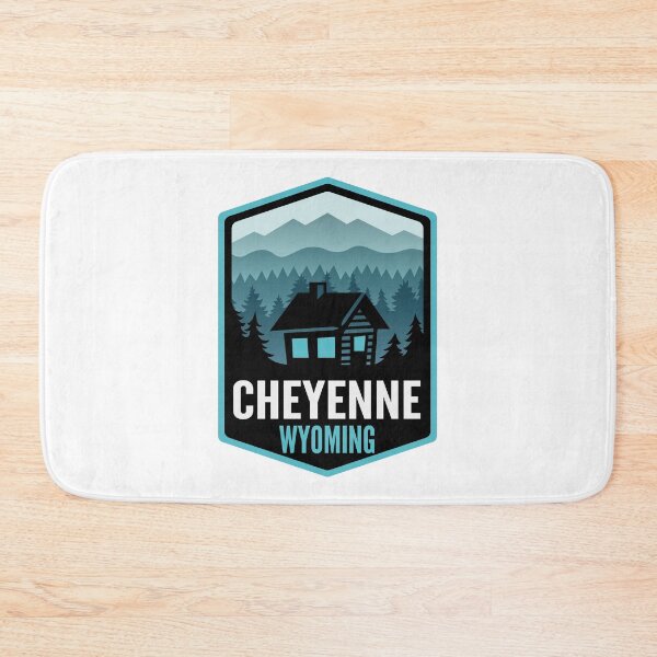 Item preview, Cheyenne Wyoming Mountain Town Cabin designed and sold by HalpinDesign.