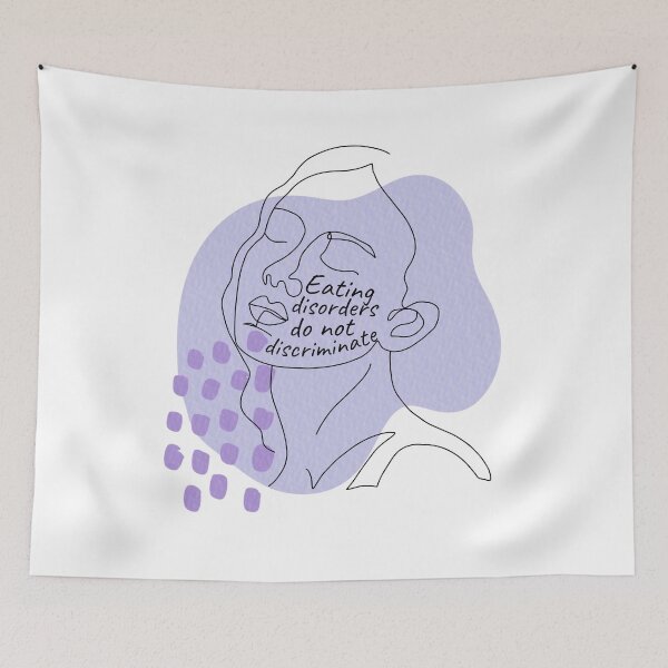 Item preview, Eating disorders do not discriminate  designed and sold by ThoughtJumble.