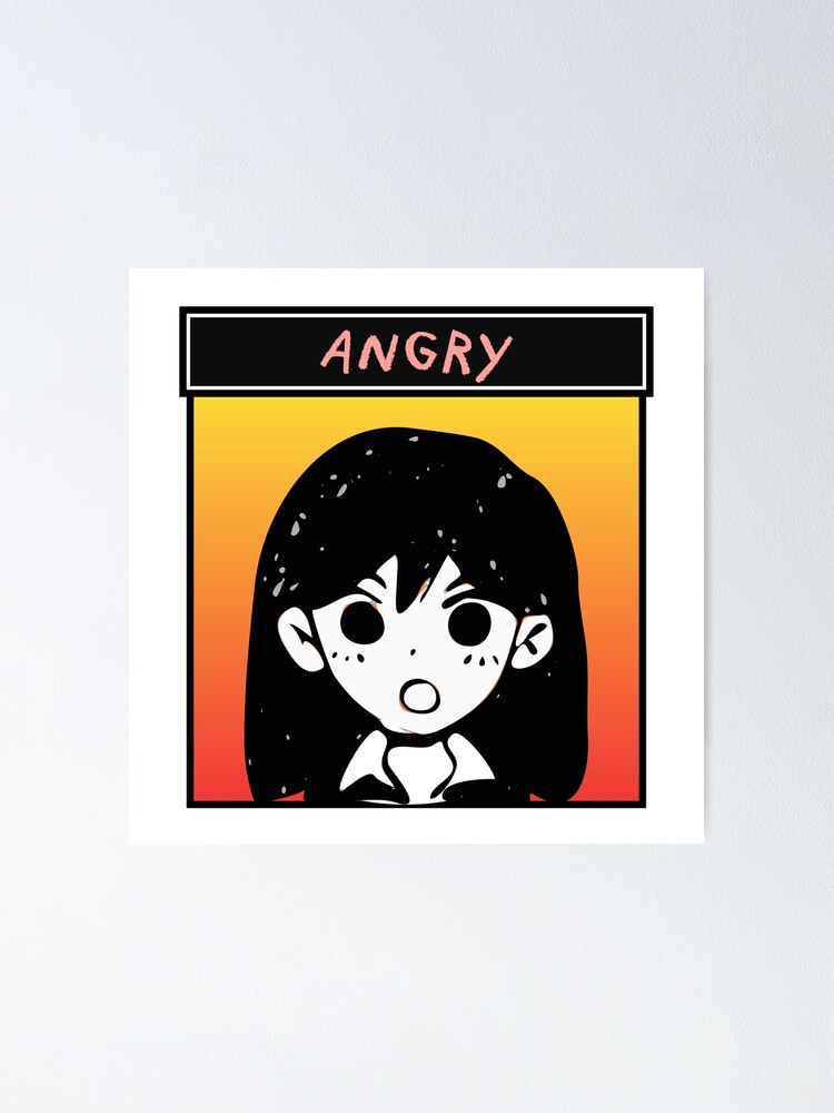 Mari's Angry Emotion from OMORI Poster for Sale by Kelso Lineus