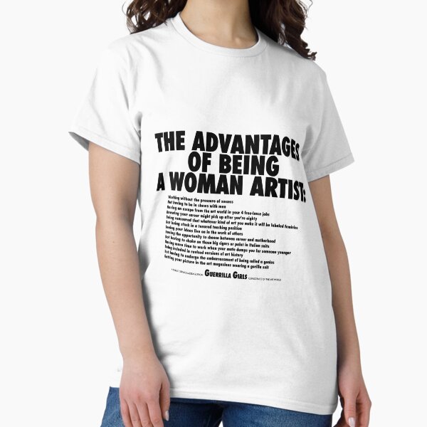 Item preview, The Advantages Of Being a Woman Artist designed and sold by RebeccaLove.