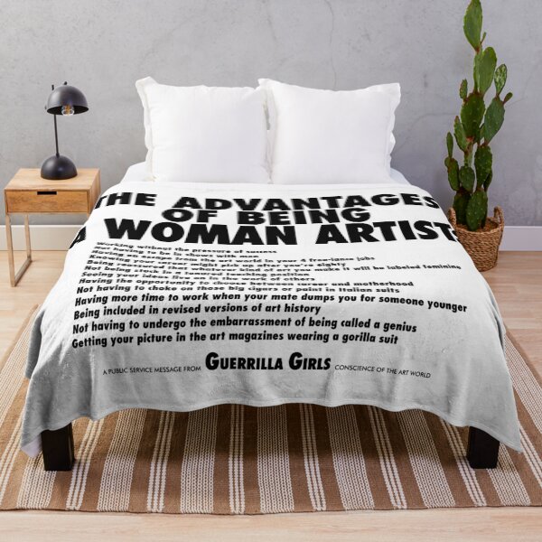 Item preview, The Advantages Of Being a Woman Artist designed and sold by RebeccaLove.