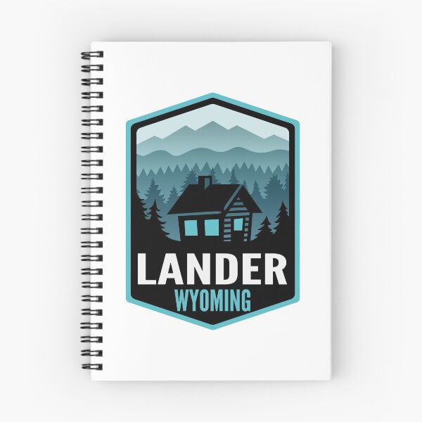 Item preview, Lander Wyoming Mountain Town Cabin designed and sold by HalpinDesign.
