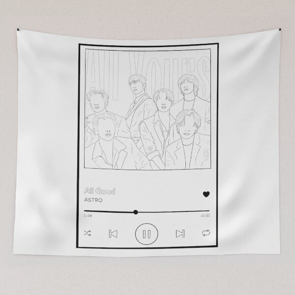 Item preview, ASTRO All Good Spotify Snapshot  designed and sold by TheSimpleEdge.
