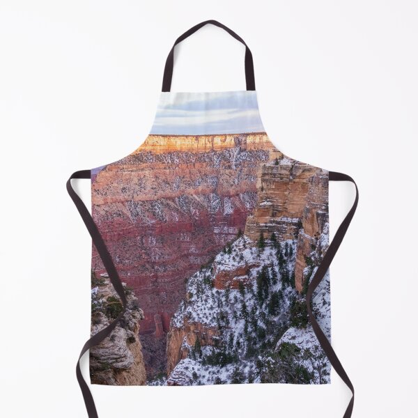 Item preview, Grand Canyon South Rim At Sunset with Snow designed and sold by SafariByMarisa.