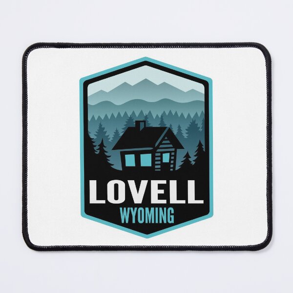 Item preview, Lovell Wyoming Mountain Town Cabin designed and sold by HalpinDesign.