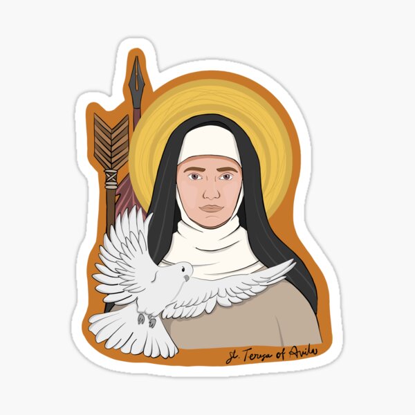 Item preview, St. Teresa of Avila designed and sold by mfrancescon13.