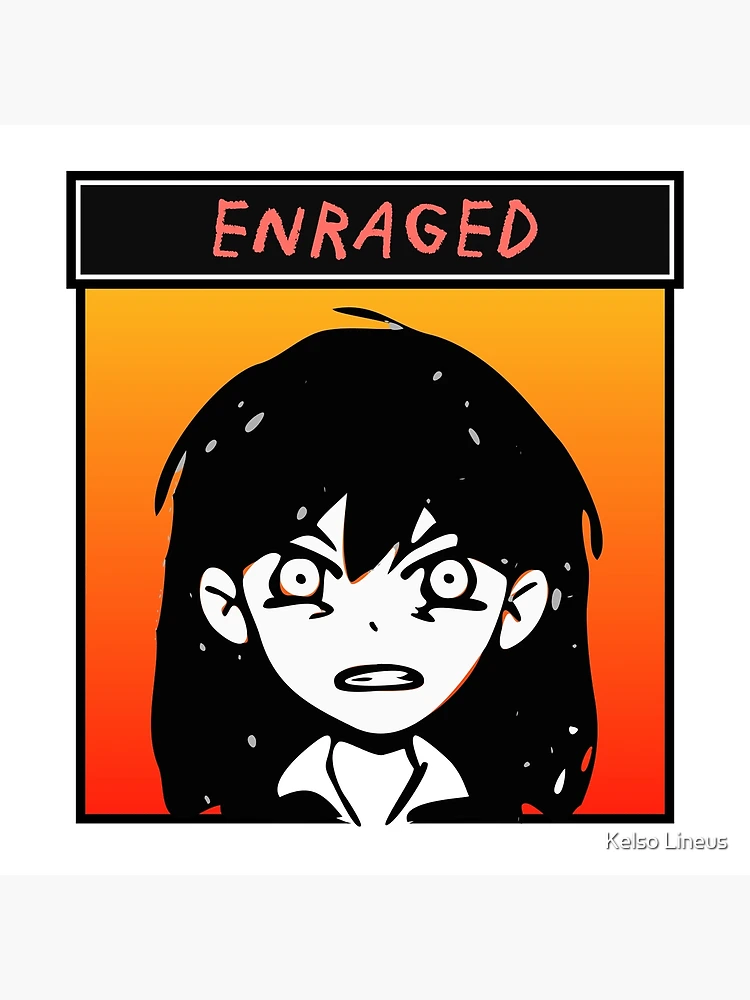 Mari's Manic Emotion from OMORI Art Board Print for Sale by Kelso Lineus