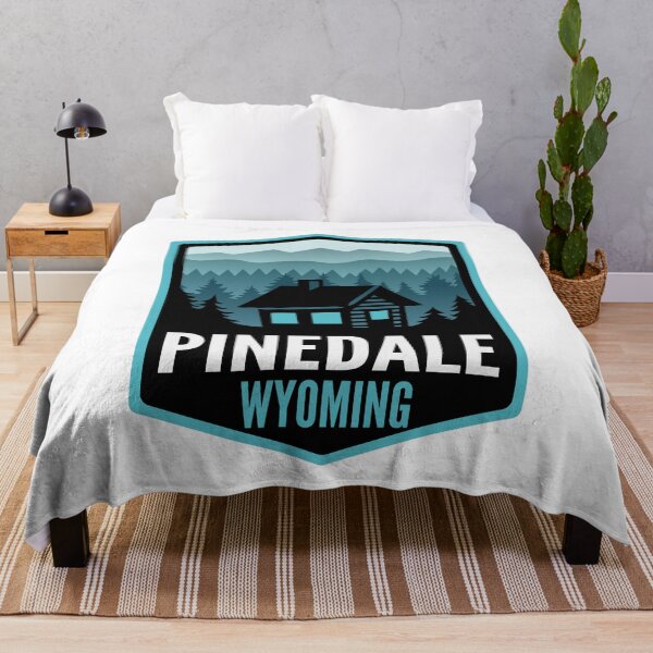 Item preview, Pinedale Wyoming Mountain Town Cabin designed and sold by HalpinDesign.