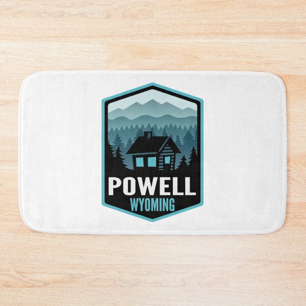 Item preview, Powell Wyoming Mountain Town Cabin designed and sold by HalpinDesign.