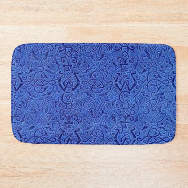 Item preview, Vintage Triskle Celtic Trinity Knot Sapphire Blue designed and sold by SaraValor.