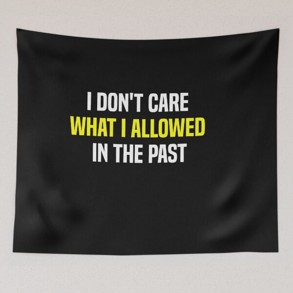 Item preview, i don't care what i allowed in the past designed and sold by melshirt-shop.