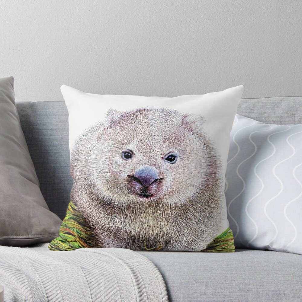 Item preview, Throw Pillow designed and sold by grimmhewitt67.