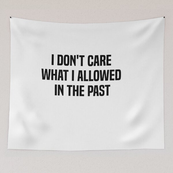 Item preview, i don't care what i allowed in the past designed and sold by melshirt-shop.
