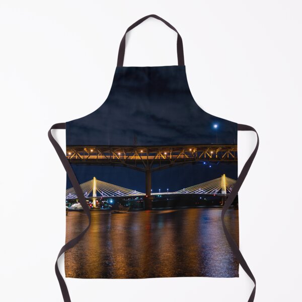 Item preview, Portland, Oregon Bridge Reflection at Night designed and sold by SafariByMarisa.