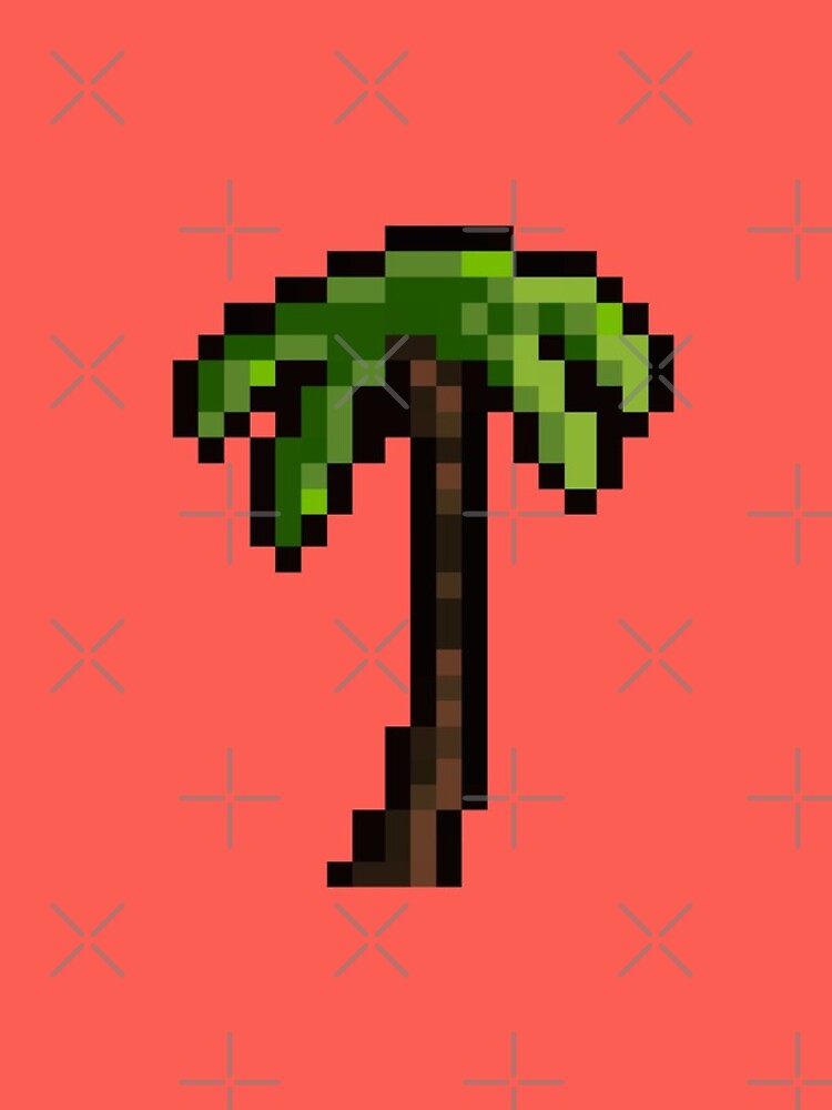 64x64 Vibey Island Palm Tree Sticker for Sale by Ben Foltz