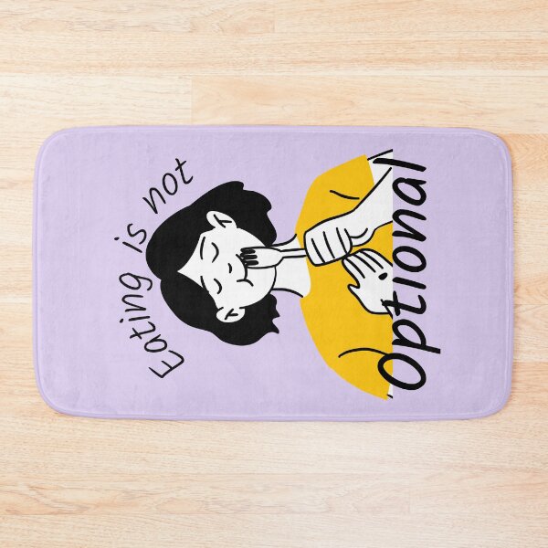 Item preview, Eating is Not Optional designed and sold by ThoughtJumble.