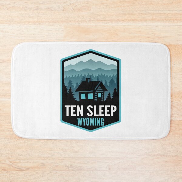 Item preview, Ten Sleep Wyoming Mountain Town Cabin designed and sold by HalpinDesign.