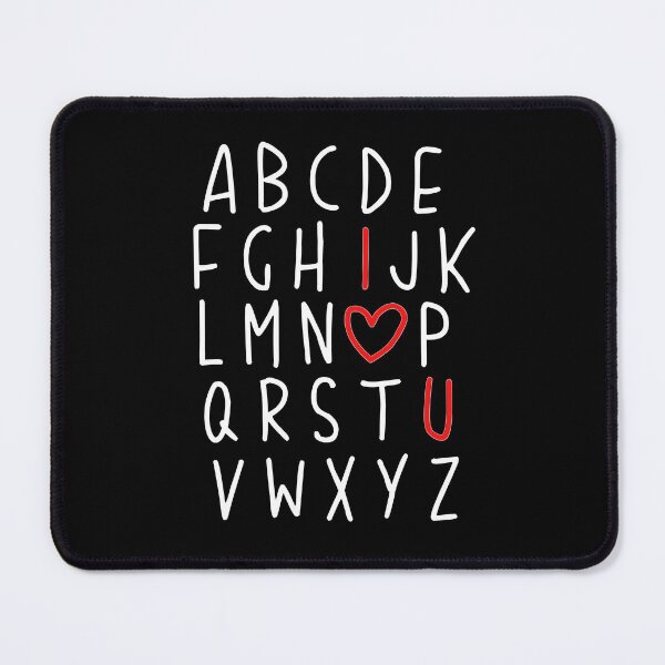 Item preview, ABC Alphabet I Love You Teacher Valentine. alphabet i love you . I heart U. Valentines Day  designed and sold by Tema EL.