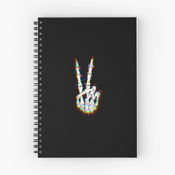 Item preview, Skeleton Peace Glitch designed and sold by SCRD.