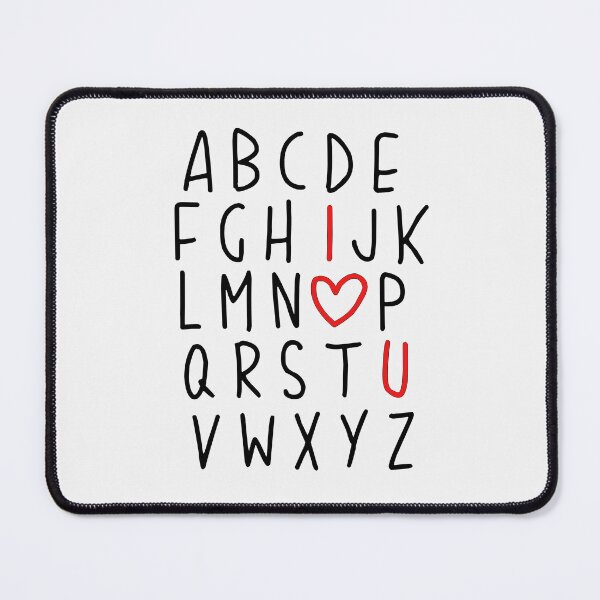 Item preview, ABC Alphabet I Love You Teacher Valentine. alphabet i love you . I heart U. Valentines Day  designed and sold by Tema EL.