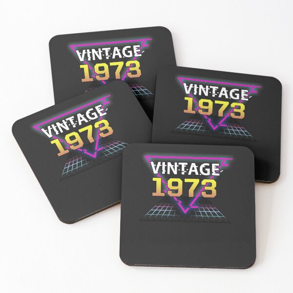 Item preview, Vintage 1973 Retrowave Birthday Gift T-Shirt designed and sold by DanyellRodgers.