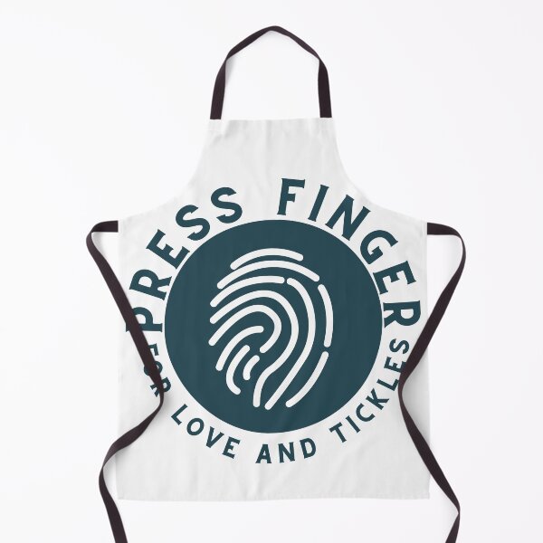 Item preview, Press Finger For Love and Tickles.  Funny interactive T-shirt design. designed and sold by OliOuterBrands.