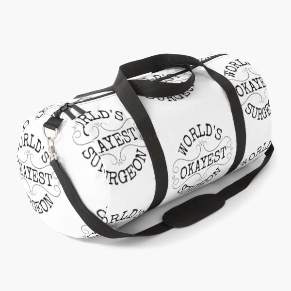Item preview, World's okayest surgeon, funny gifts for doctors and surgeons designed and sold by Auntieck.
