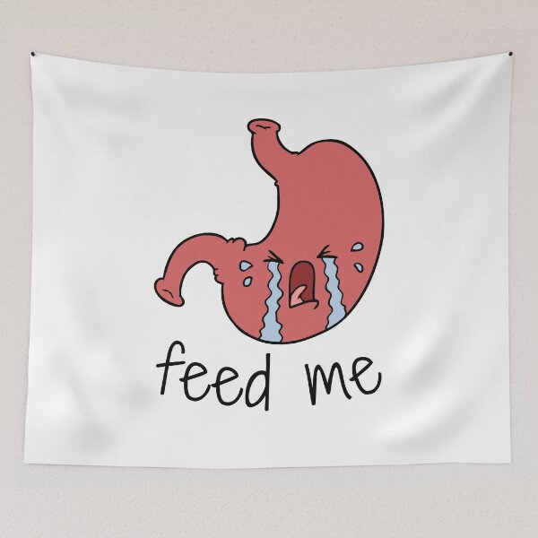Item preview, Feed Me - Crying Stomach designed and sold by Sci-Ninja-Blog.