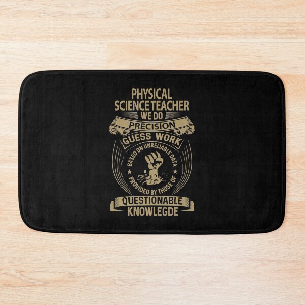 Item preview, Physical Science Teacher T Shirt - We Do Precision Job Gift Item Tee designed and sold by smueller39.