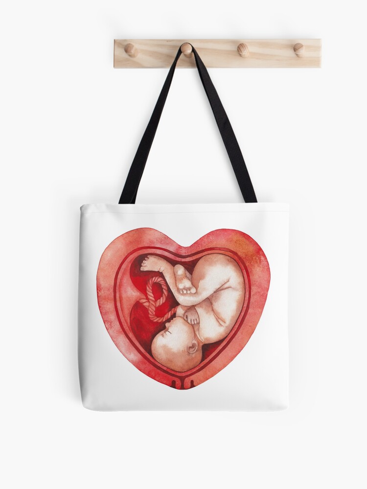 In the womb of mother earth Tote Bag by My Head Cinema - Pixels