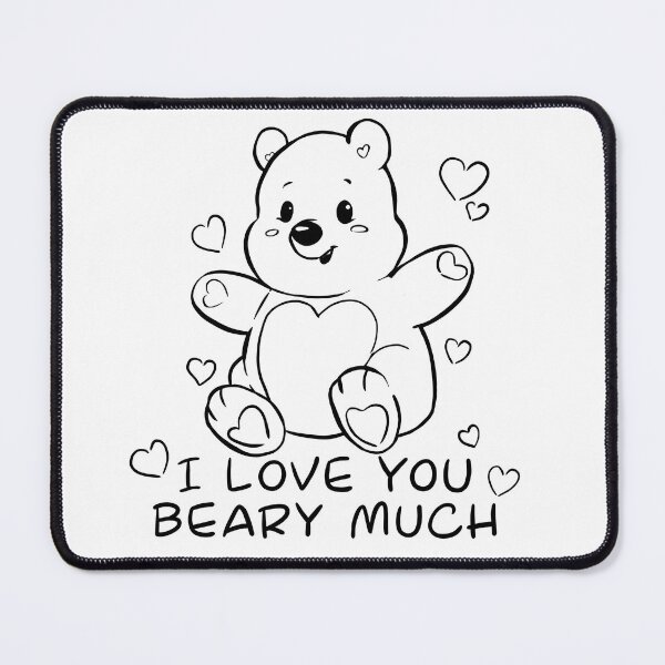 Item preview, I love you beary much designed and sold by artbysusant.