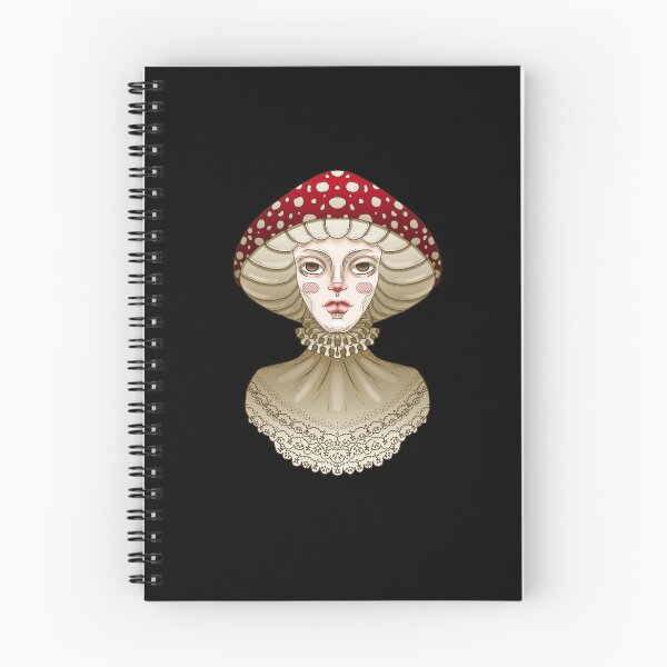 Item preview, Ilustración de mujer cabeza de hongo designed and sold by Dr-Sloth.