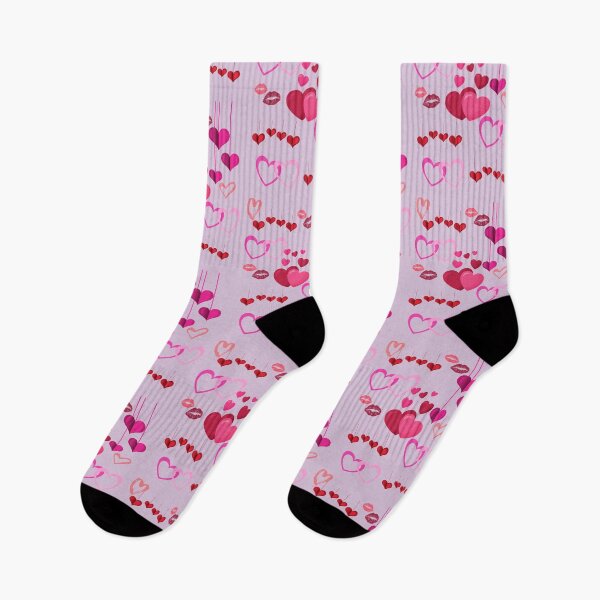 Item preview, Valentine Day Socks designed and sold by Linnane.
