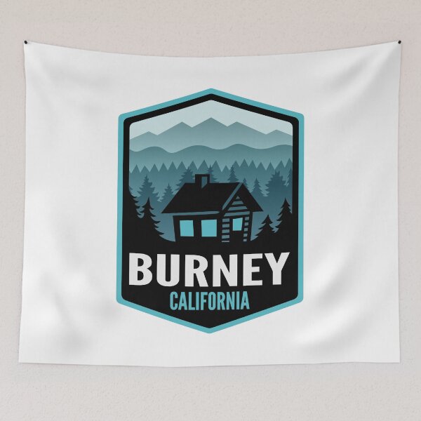 Item preview, Burney California Mountain Town Cabin designed and sold by HalpinDesign.