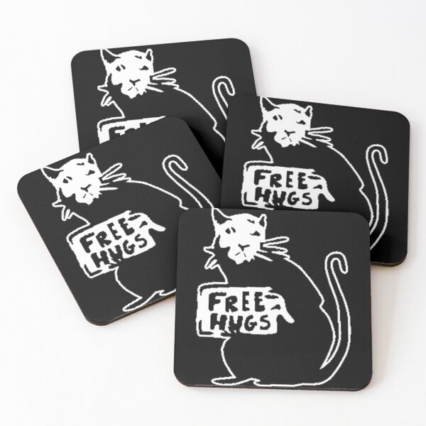 Item preview, Banksy Free Hugs Rat   designed and sold by Markhorton.