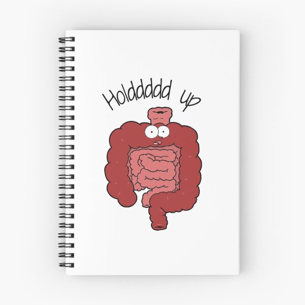 Item preview, Holdddd Up - Funny Large/Small Intestine designed and sold by Sci-Ninja-Blog.